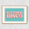 Kitchen Disco Narrow Oak Frame