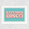 Kitchen Disco Narrow White Frame