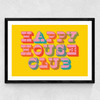 Happy House Club Medium Black Frame