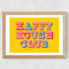 Happy House Club Wide Oak Frame