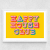 Happy House Club Medium White Frame