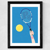 Perfect Serve Wide Black Frame