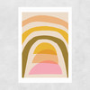 Arches and Semicircles Unframed Print