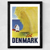Denmark Wide Black Frame