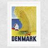 Denmark Wide White Frame