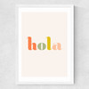 Hola Medium White Frame