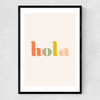 Hola Narrow Black Frame