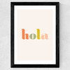 Hola Wide Black Frame