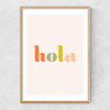 Hola Narrow Oak Frame