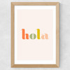 Hola Wide Oak Frame