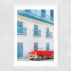 Vintage Havana Narrow White Frame
