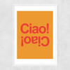 Ciao Narrow White Frame