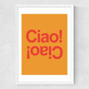 Ciao Medium White Frame