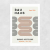 Black And Orange Bauhaus