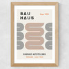 Black And Orange Bauhaus