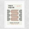 Black And Orange Bauhaus