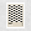 Black And White Bauhaus Unframed Print
