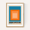 Blue And Orange Bauhaus Ausstellung