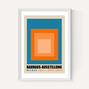 Blue And Orange Bauhaus Ausstellung