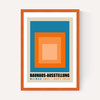 Blue And Orange Bauhaus Ausstellung