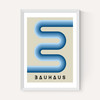 Blue Stripes Bauhaus