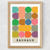 Colourful Bauhaus Wide Oak Frame