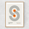 Minimalist Bauhaus Narrow Oak Frame
