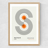 Minimalist Bauhaus Medium Oak Frame