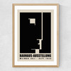 Modernist Bauhaus Exhibition Medium Oak Frame