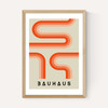 Orange Stripes Bauhaus