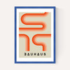 Orange Stripes Bauhaus