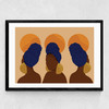 Her Phases Medium Black Frame
