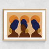 Her Phases Medium Oak Frame