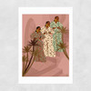 Staircase to Morocco Unframed Print