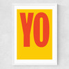 Yo Medium White Frame