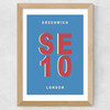 Greenwich SE10 Wide Oak Frame