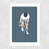 Bike Narrow White Frame