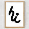 Hi by Rocket Jack Wide Oak Frame