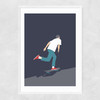 Skate away Narrow White Frame