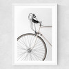 338 White Minimal Bicycle Medium White Frame