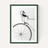 338 White Minimal Bicycle