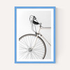 338 White Minimal Bicycle