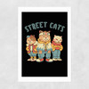 Street Cats Unframed Print