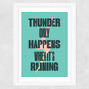 Thunder Wide White Frame