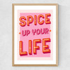 Spice Up Your Life Medium Oak Frame