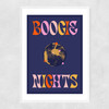 Boogie Nights Narrow White Frame