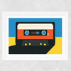 White Tape Wide White Frame