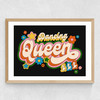 Dancing Queen Medium Oak Frame