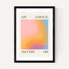 As Above So Below by Tiger Spirit Prints