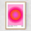 Balance by Tiger Spirit Prints Medium Oak Frame